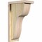 Ekena Millwork Carmel Rough Sawn Corbel w/Backplate, Douglas Fir, 6"W x 10"D x 18"H COR06X10X18CAR01RDF - alternate 1